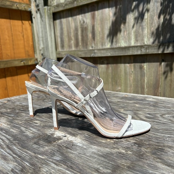 Sam Edelman Women's‎ Doran Heeled Sandal size 9 white - Picture 1 of 6